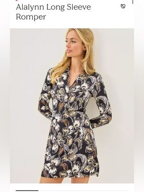 NWT Lilly Pulitzer Alalynn Romper